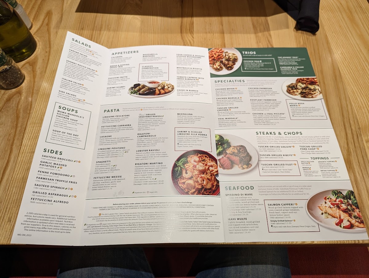 Carrabba's Italian Grill Menu-3